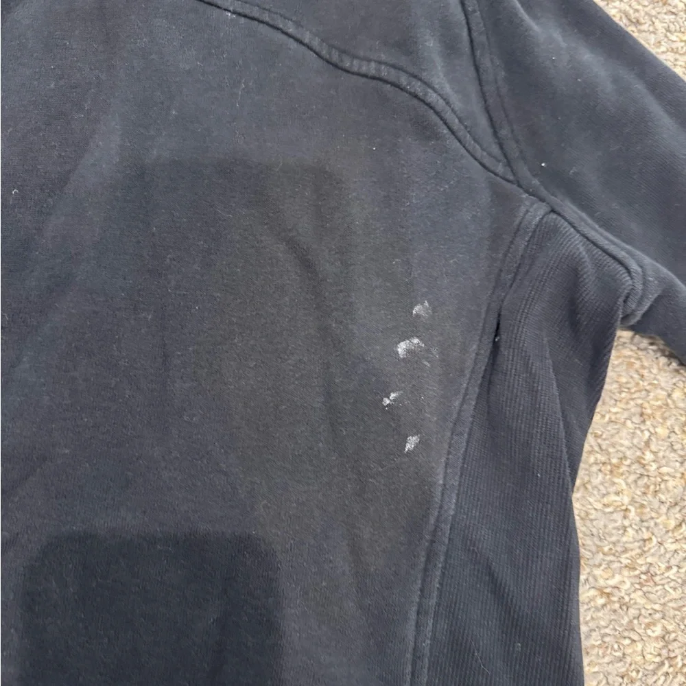 Women's Black Hooded Jacket - Picture 3 of 4